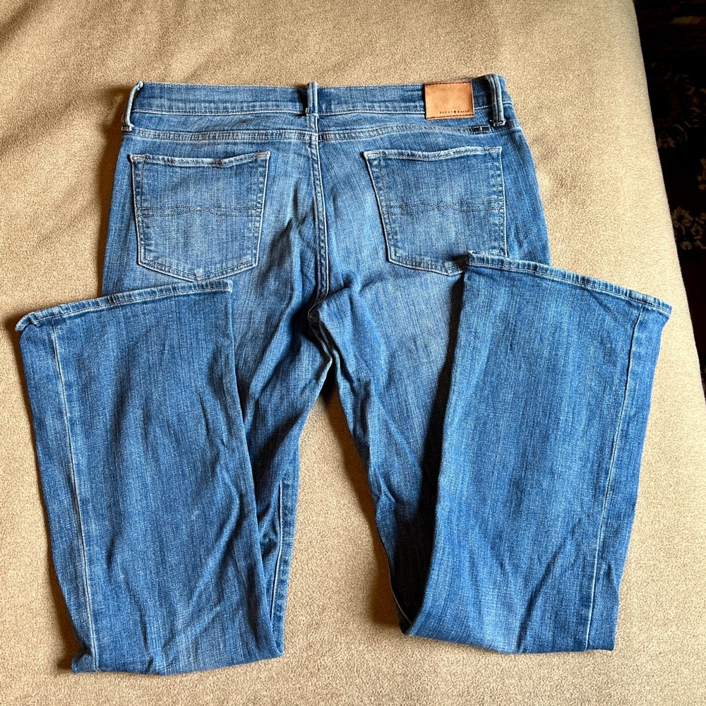 Lucky Brand Sweet Boot style jeans size 12/31 regular - Picture 5 of 6